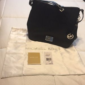 Michael Kors lg jet set travel messenger/ dust bag